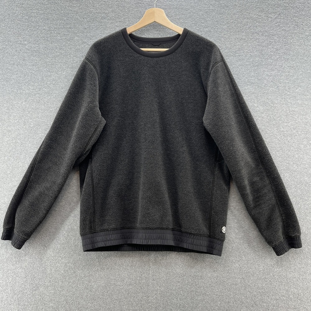 Reigning Champ Sweatshirt Mens Large Gray Fleece Crewneck Heavyweight Pullover